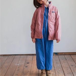 PATAGONIA KIDS' NANO PUFF® DIAMOND QUILT JACKET IN LIGHT STAR PINK